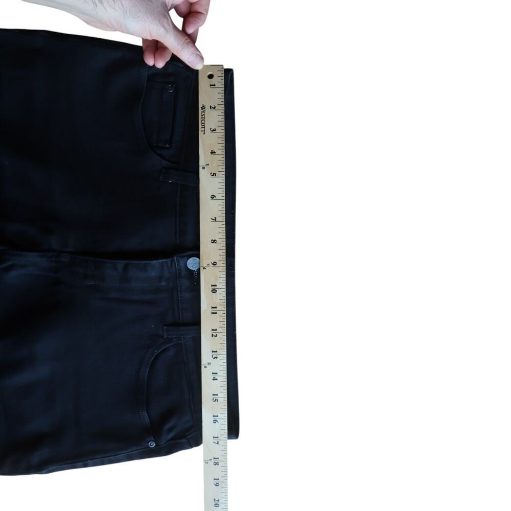 NYDJ Alina Legging Black Jeans Size 12P Petite Stretch Denim Straight 5-Pocket - Picture 8 of 10
